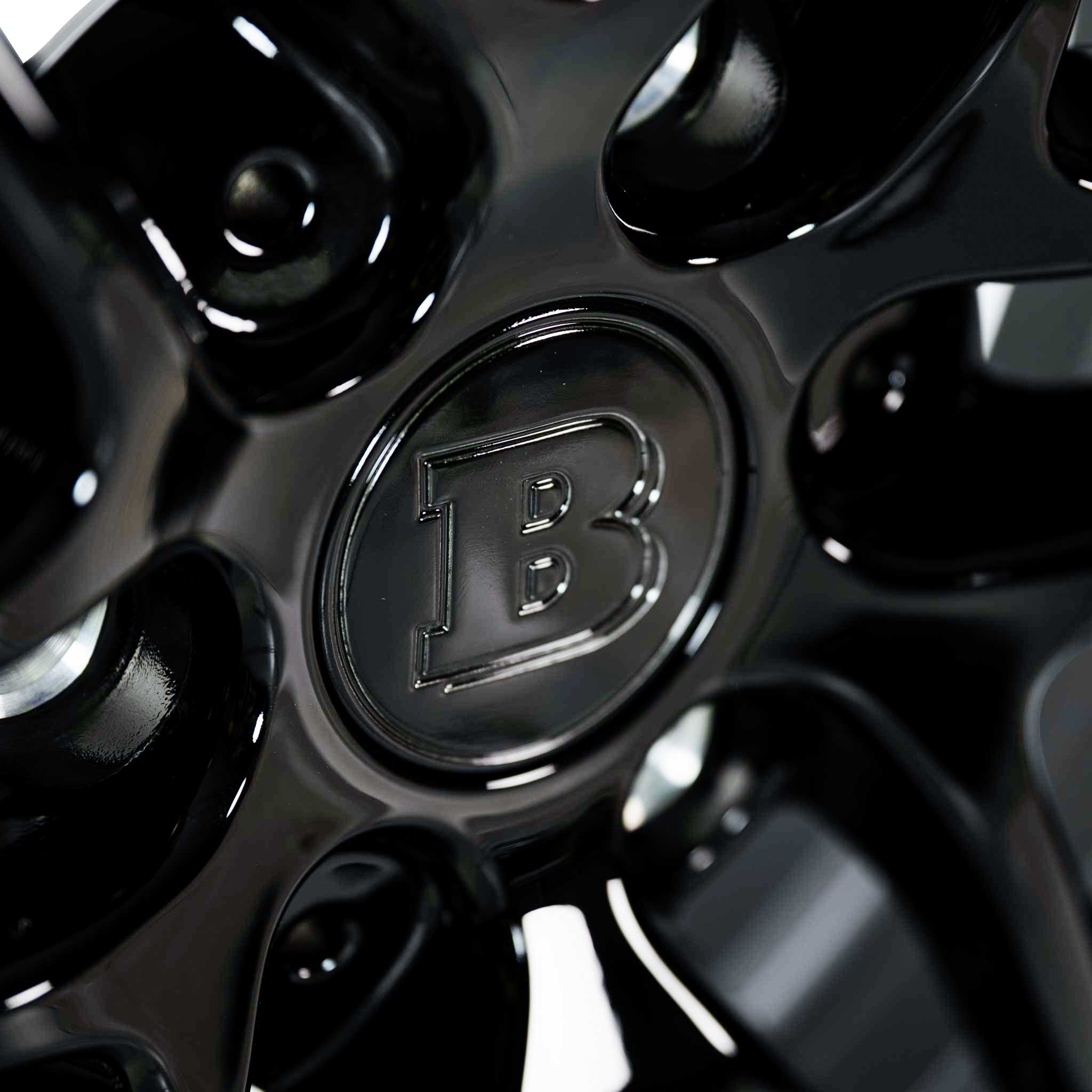 Smart Brabus Monoblock VII Black Alloy Wheel Product Image #4
