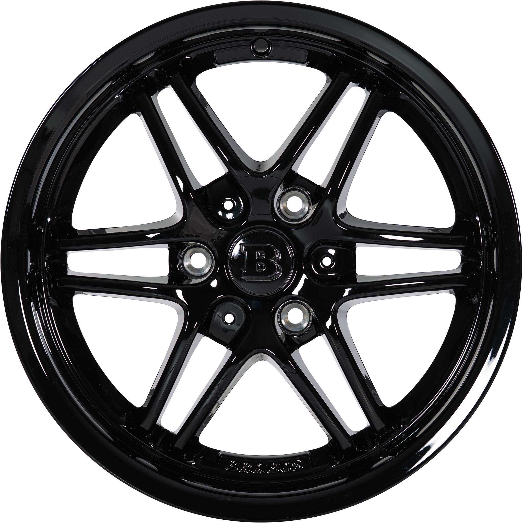 Smart Brabus Monoblock VII Black Alloy Wheel Product Image #1
