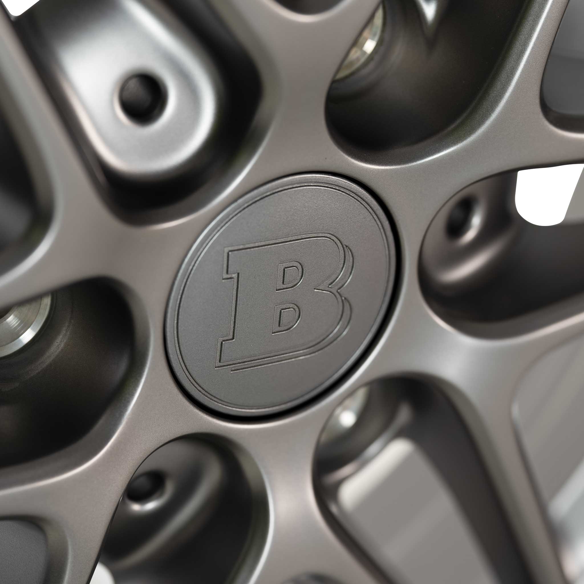 Smart Brabus Monoblock VII Silver Satin Matt Alloy Wheel Product Image #4