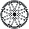 Smart Brabus Monoblock IX Matt Grey with High Sheen Wheel Img 1