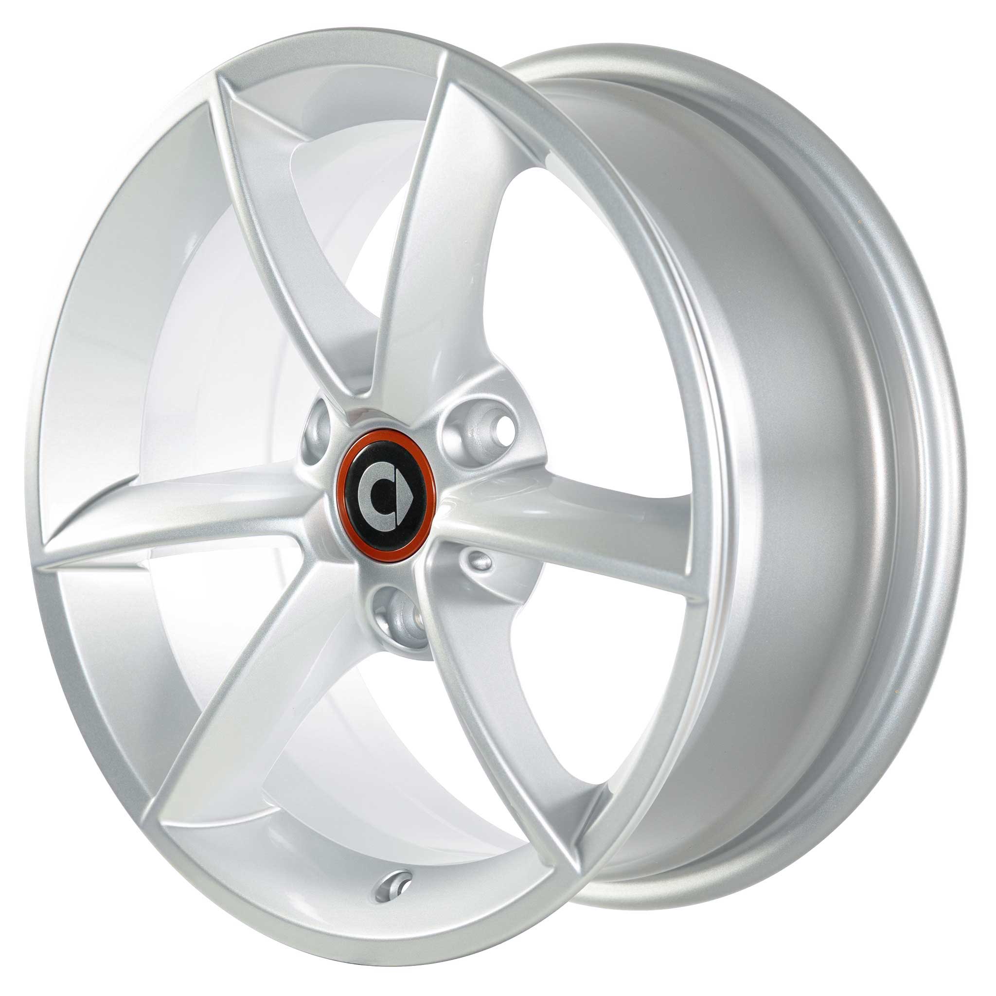 Smart 3 Double Spoke Titanium Silver (v1) Alloy Wheel Product Image #2