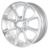 Smart 8 Spoke Vanadium Silver Metallic Wheel Img 2