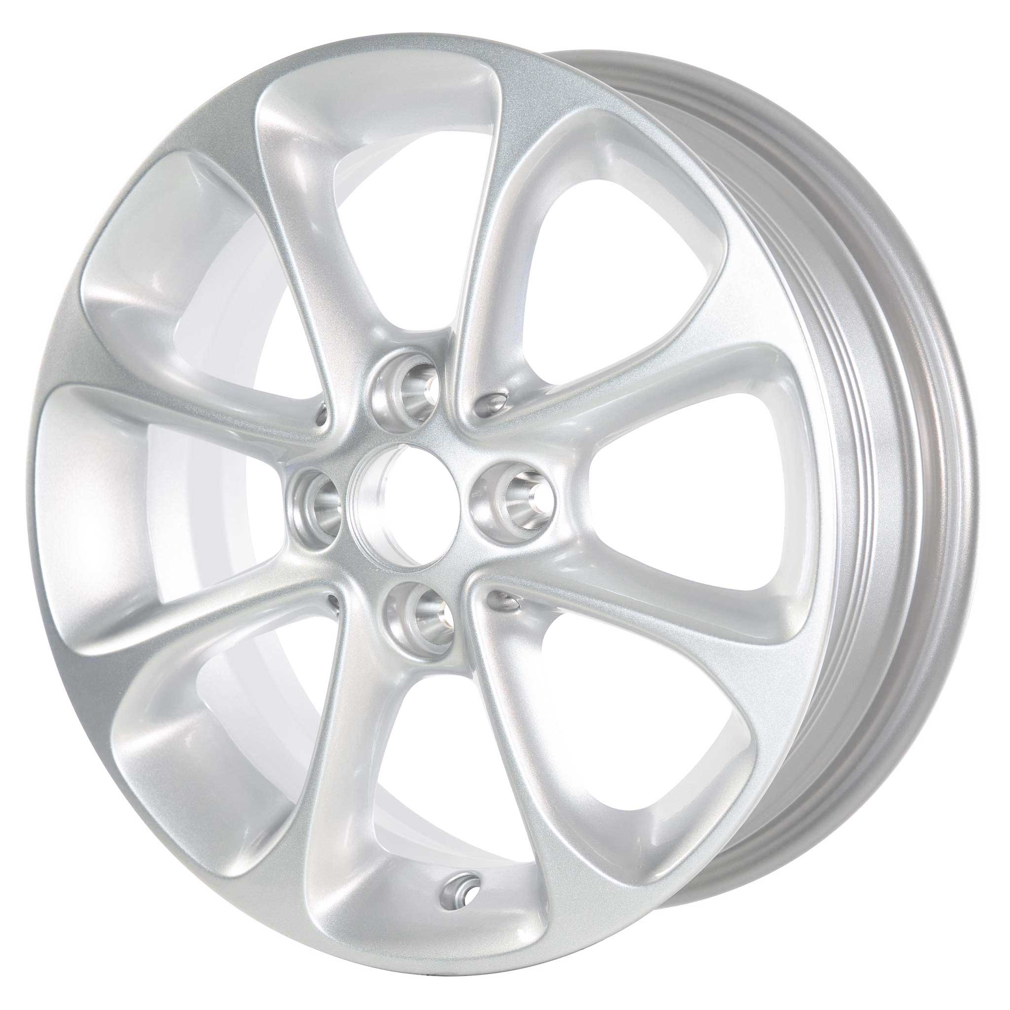 Smart 8 Spoke Vanadium Silver Metallic Alloy Wheel Product Image #2