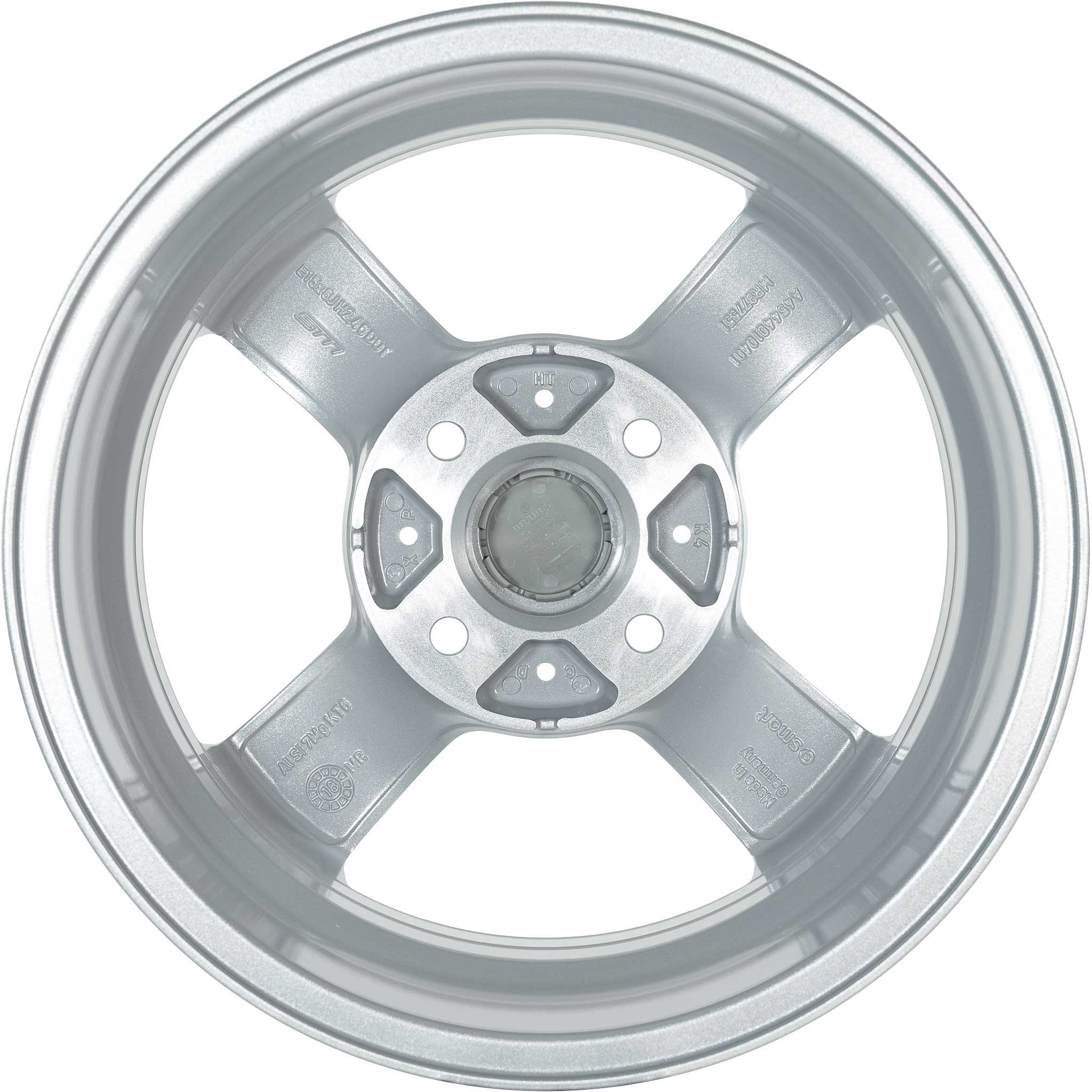 Smart Moveline standard silver Alloy Wheel Product Image #3