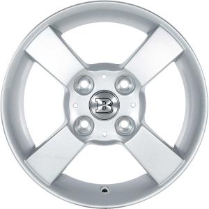 Smart Moveline standard silver Alloy Wheel for Smart ForFour W454 - Sizes 15in