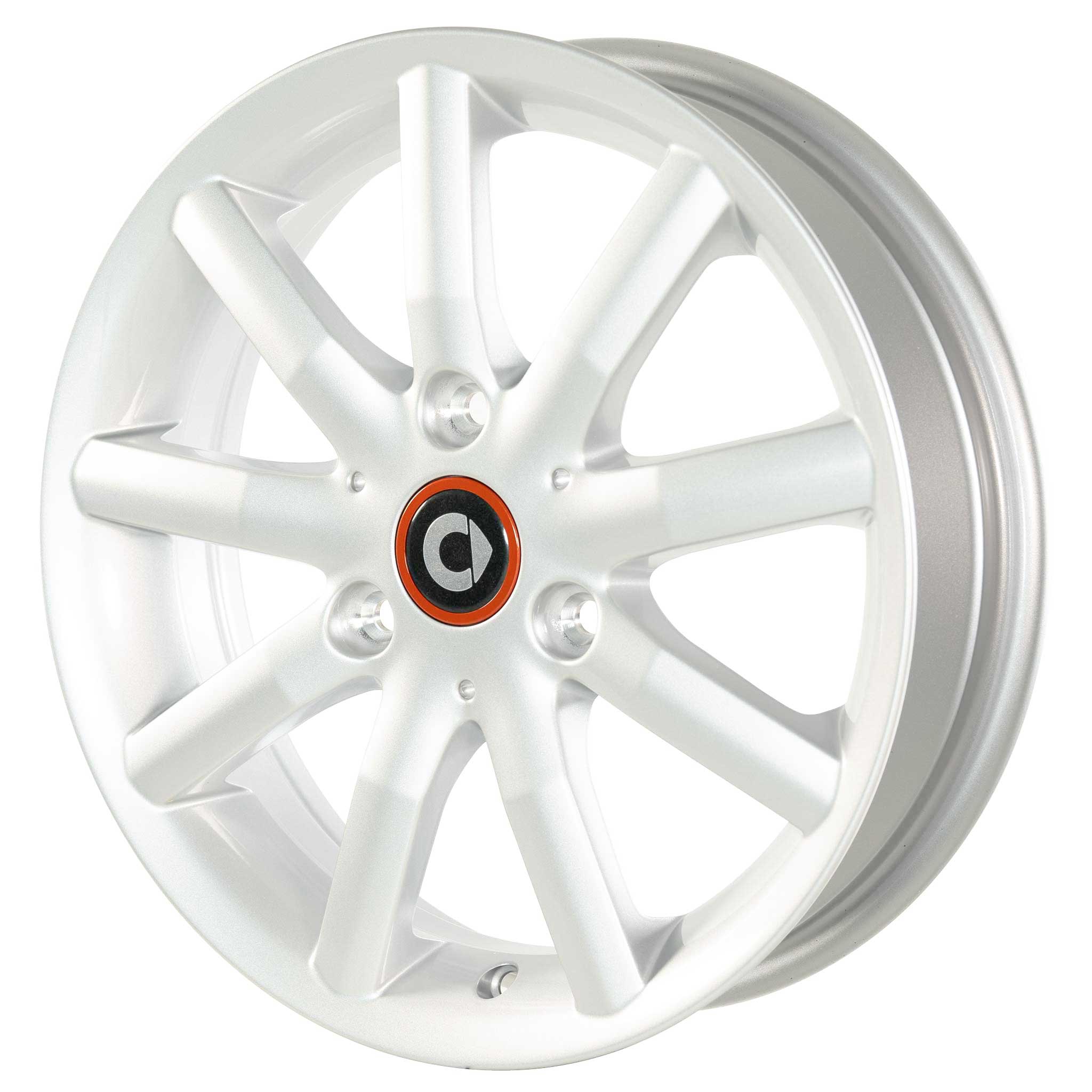 Smart Styleline standard silver Alloy Wheel Product Image #2