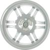 Smart Brabus Monoblock VI Silver with High Sheen Wheel Img 3