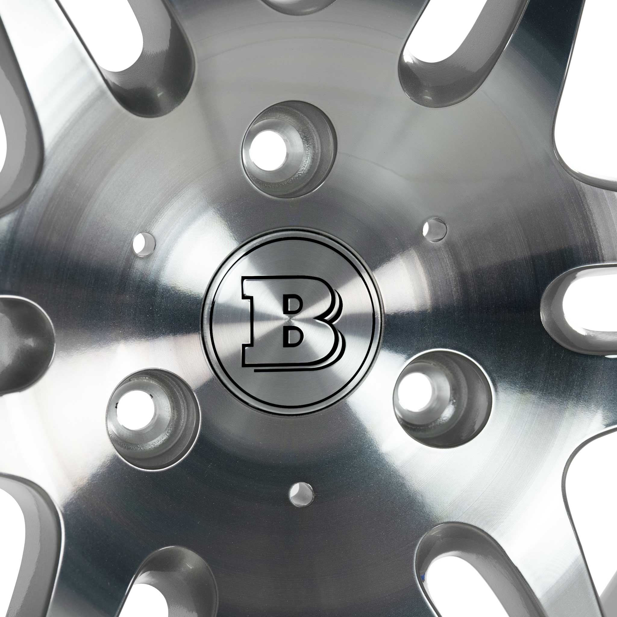 Smart Brabus Monoblock VI Silver with High Sheen Alloy Wheel Product Image #4