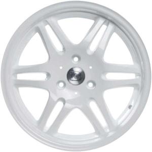 Smart Brabus Monoblock VII White Alloy Wheel - Sizes 15in