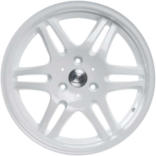 Smart Brabus Monoblock VII White Alloy Wheel Product Image #1
