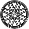 Smart Brabus Monoblock VIII Anthracite with High Sheen Wheel Img 1