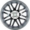 Smart Brabus Monoblock IX Brabus Matt Grey Wheel Img 3