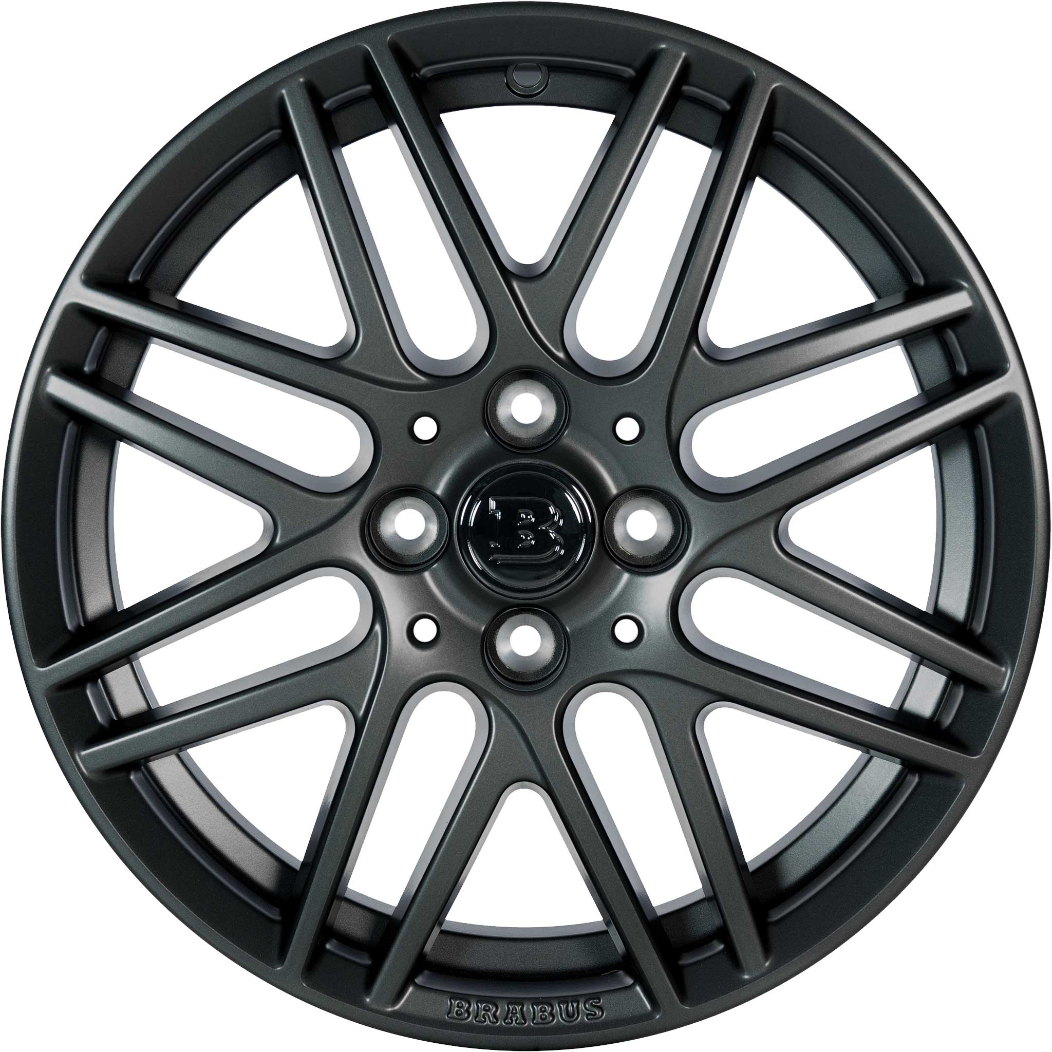 Smart Brabus Monoblock IX Brabus Matt Grey Alloy Wheel Product Image #1