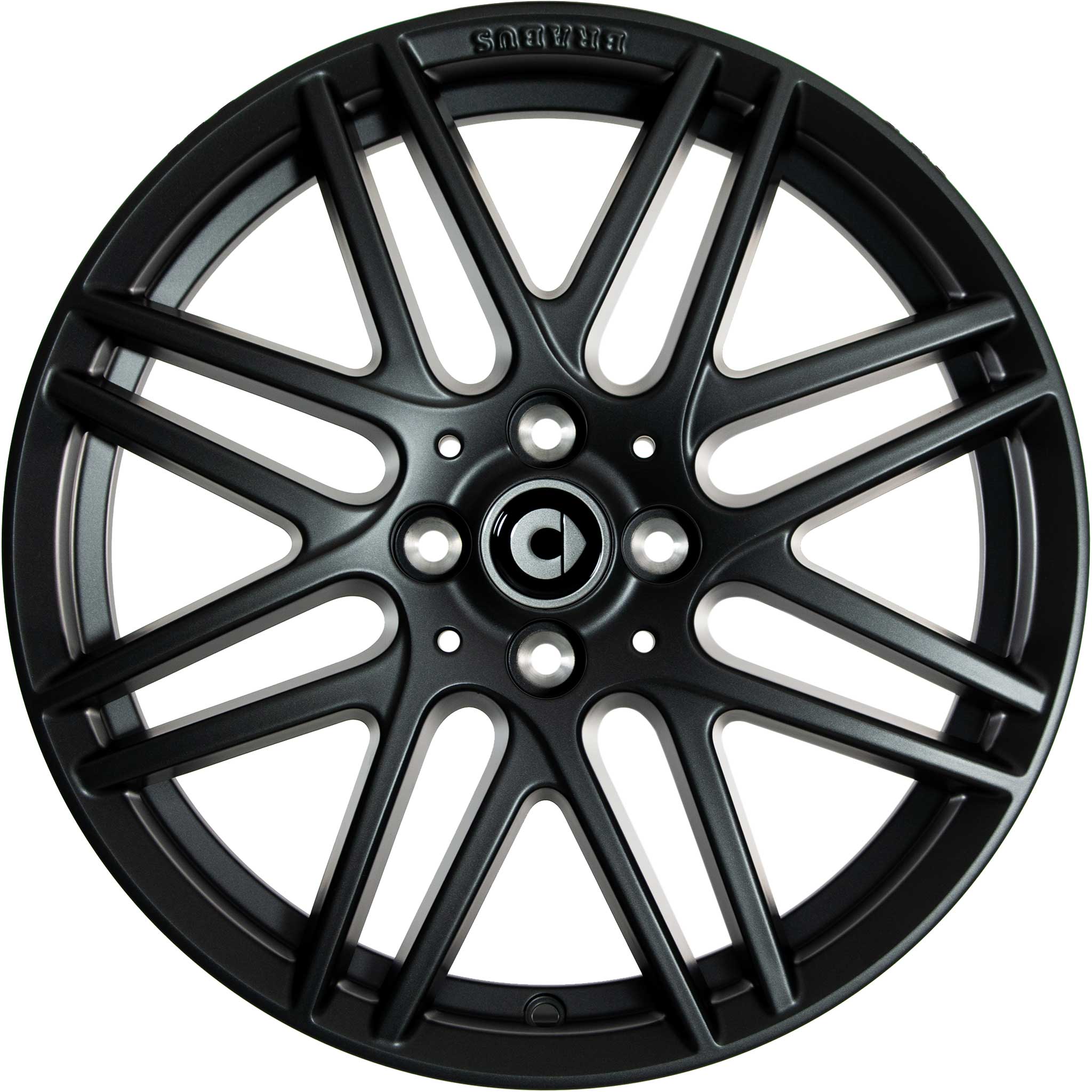 Smart Brabus Monoblock IX Brabus Matt Grey Alloy Wheel Product Image #1