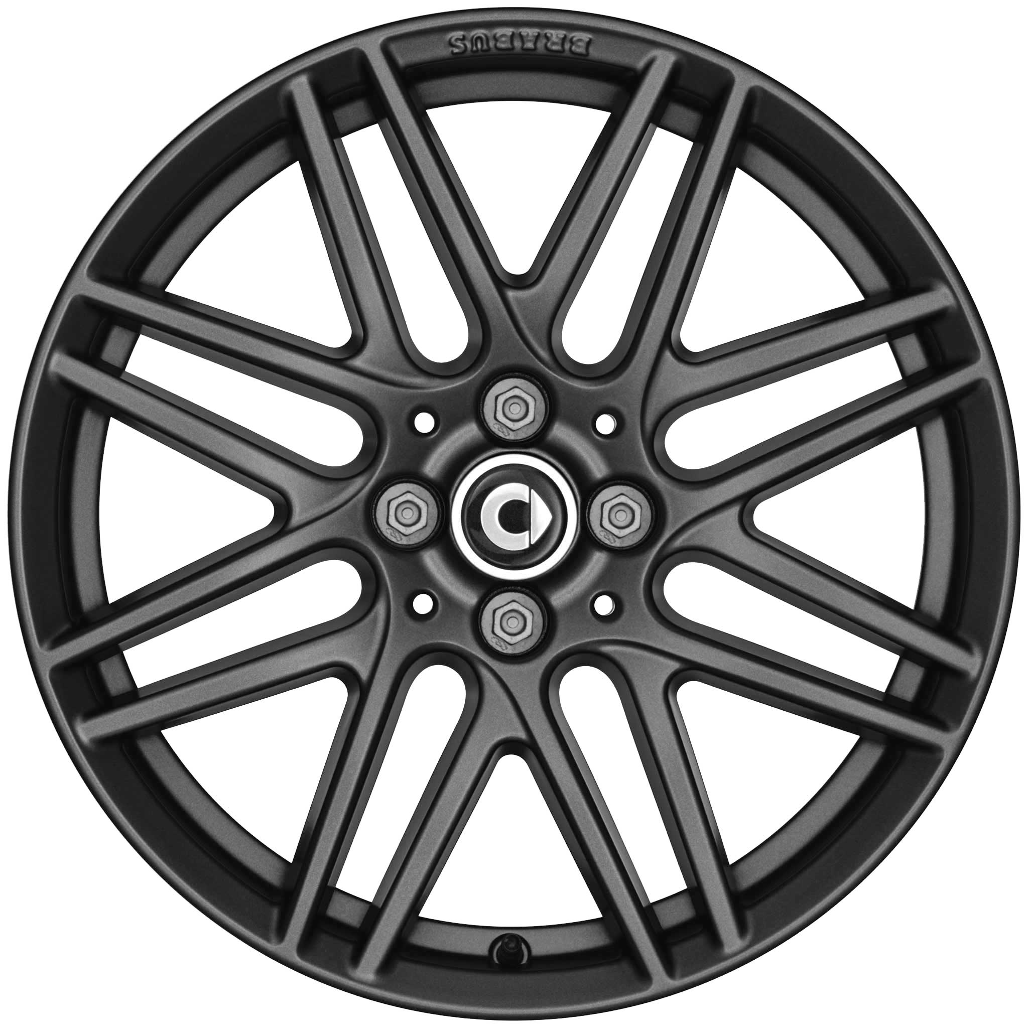 Smart Brabus Monoblock IX Brabus Matt Grey Alloy Wheel Product Image #1