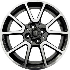 Smart Brabus Monoblock XI Anthracite with High Sheen Alloy Wheel - Sizes 16in