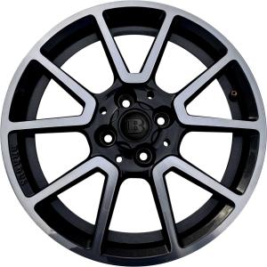 Smart Brabus Monoblock XI Edison Black Alloy Wheel for Smart ForFour W453 - Sizes 16in