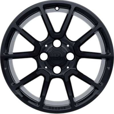 Smart Brabus Monoblock XI Edison Black Alloy Wheel Product Image #1