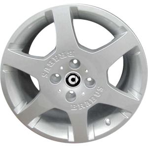 Smart Brabus Monoblock A standard silver Alloy Wheel - Sizes 16in, 17in