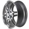 Smart Brabus Monoblock VI Silver with High Sheen Wheel Img 2