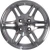 Smart Brabus Monoblock VI Silver with High Sheen Wheel Img 1