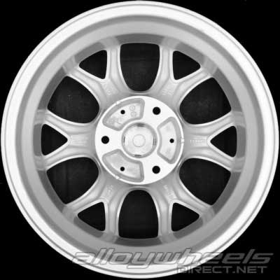 Smart Brabus Monoblock V Silver with High Sheen Alloy Wheel Product Image #2