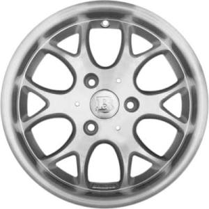 Smart Brabus Monoblock V Silver with High Sheen Alloy Wheel - Sizes 15in