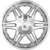 Smart Brabus Monoblock VI Silver with High Sheen Wheel Img 1