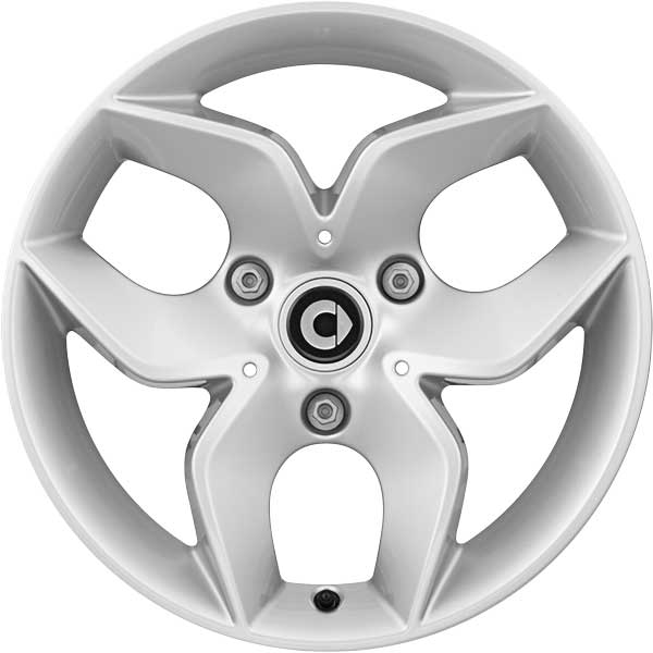 Smart 3 Double Spoke Titanium Silver (v3) Alloy Wheel Product Image #1