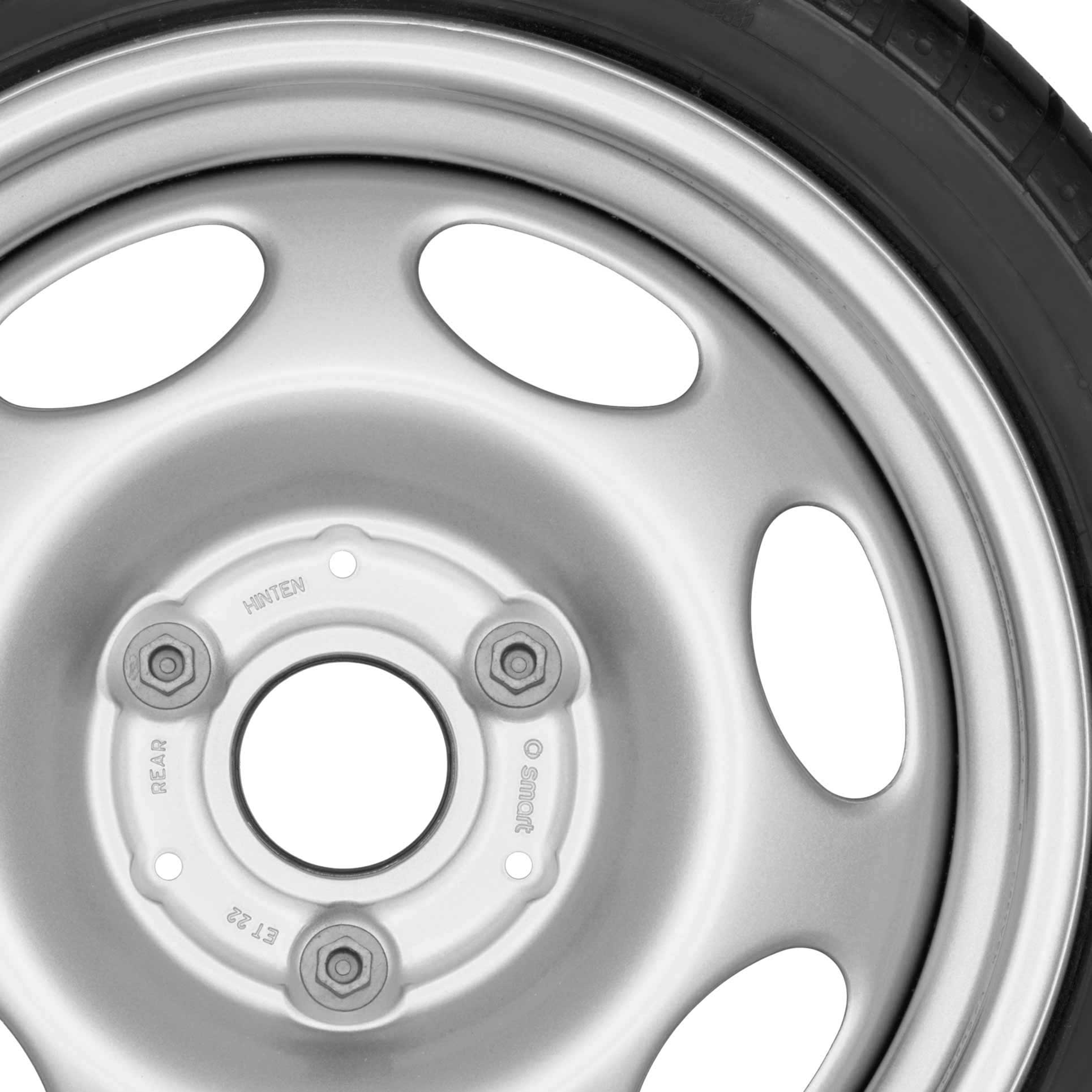 Smart Steel standard silver Alloy Wheel Product Image #2