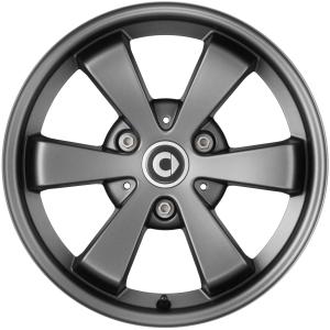 Grey Smart 6 Spoke alloy wheel