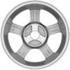 Smart 5 Spoke Titanium Silver Wheel Img 3