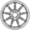 Smart 9 spoke Titanium Silver (v1) Wheel Img 2