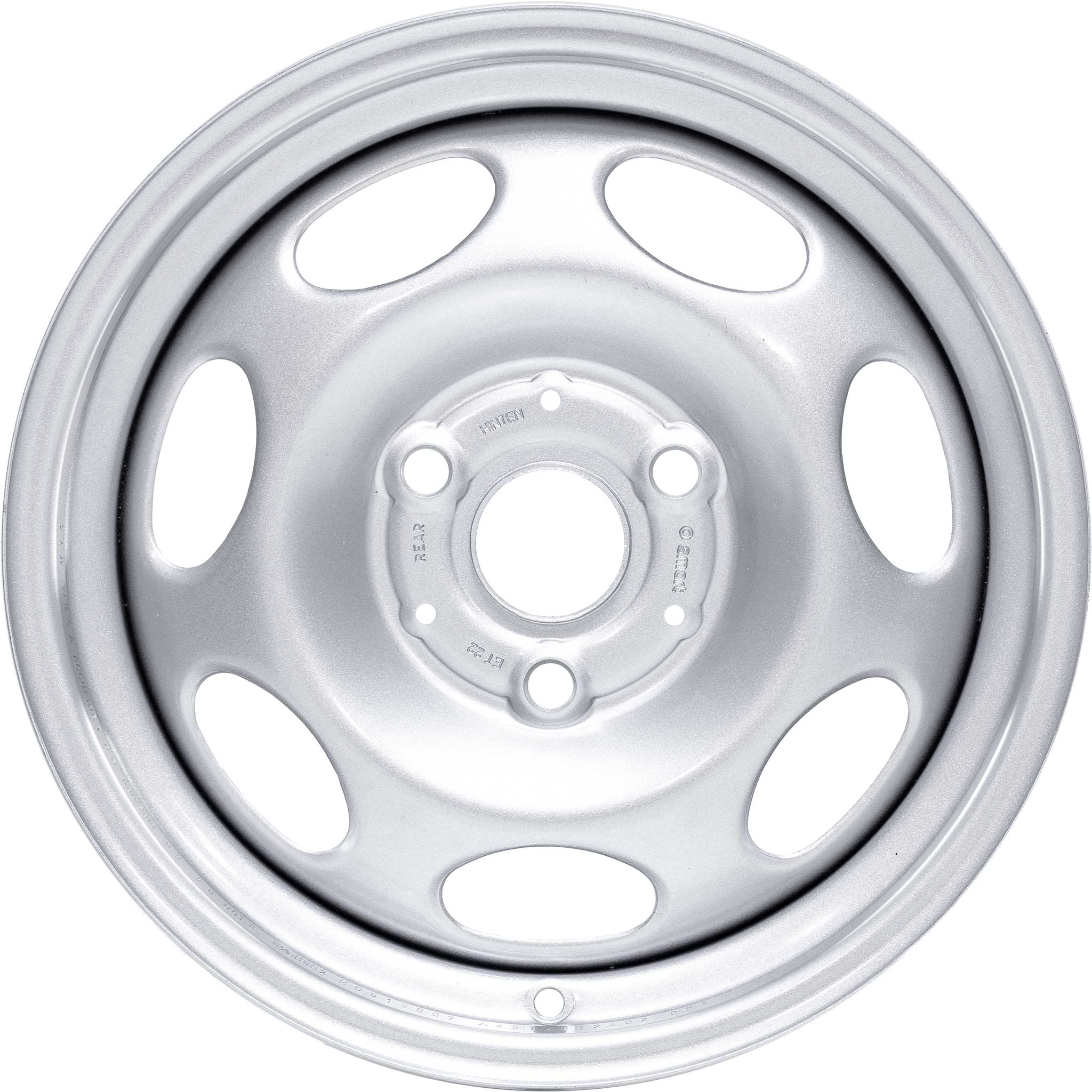 Smart Steel standard silver Alloy Wheel Product Image #1
