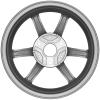 Smart 3 Double Spoke Gloss Black (v1) Wheel Img 3