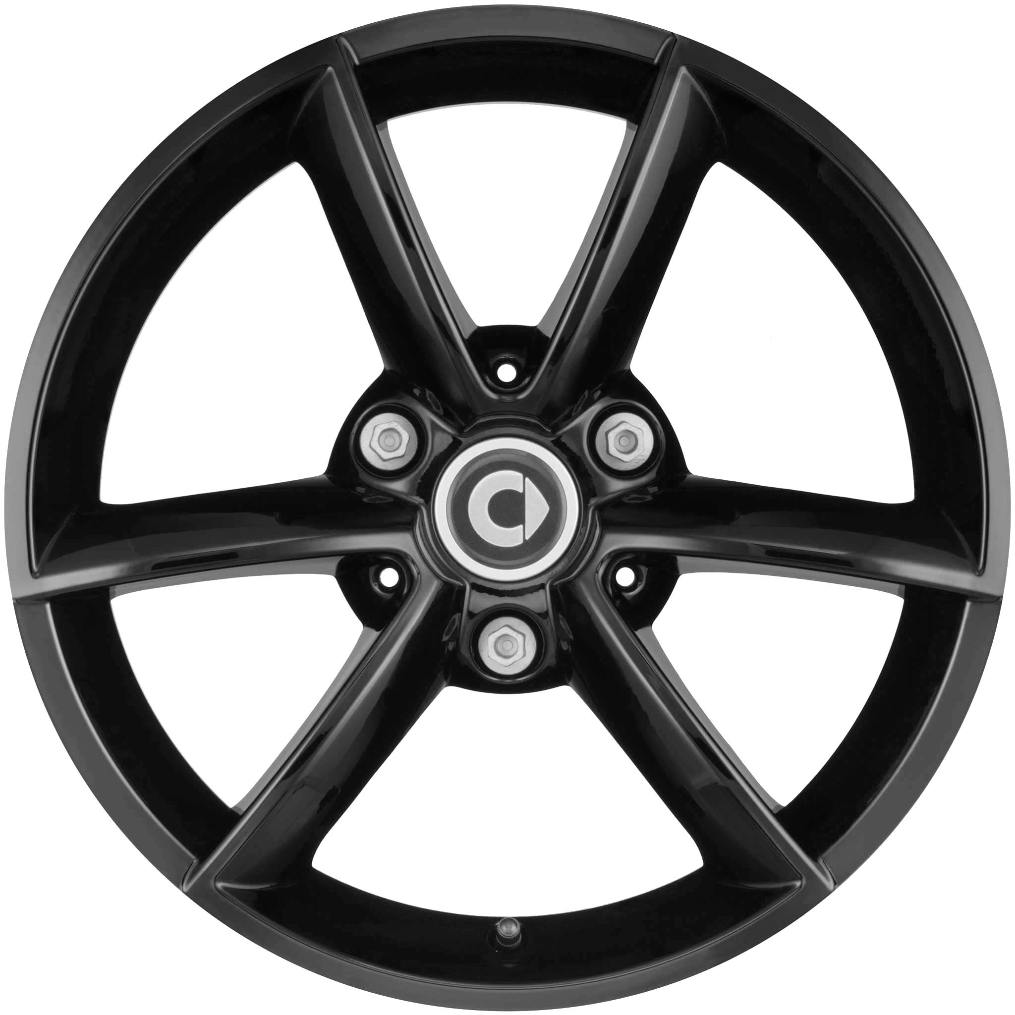 Smart 3 Double Spoke Gloss Black (v1) Alloy Wheel Product Image #1