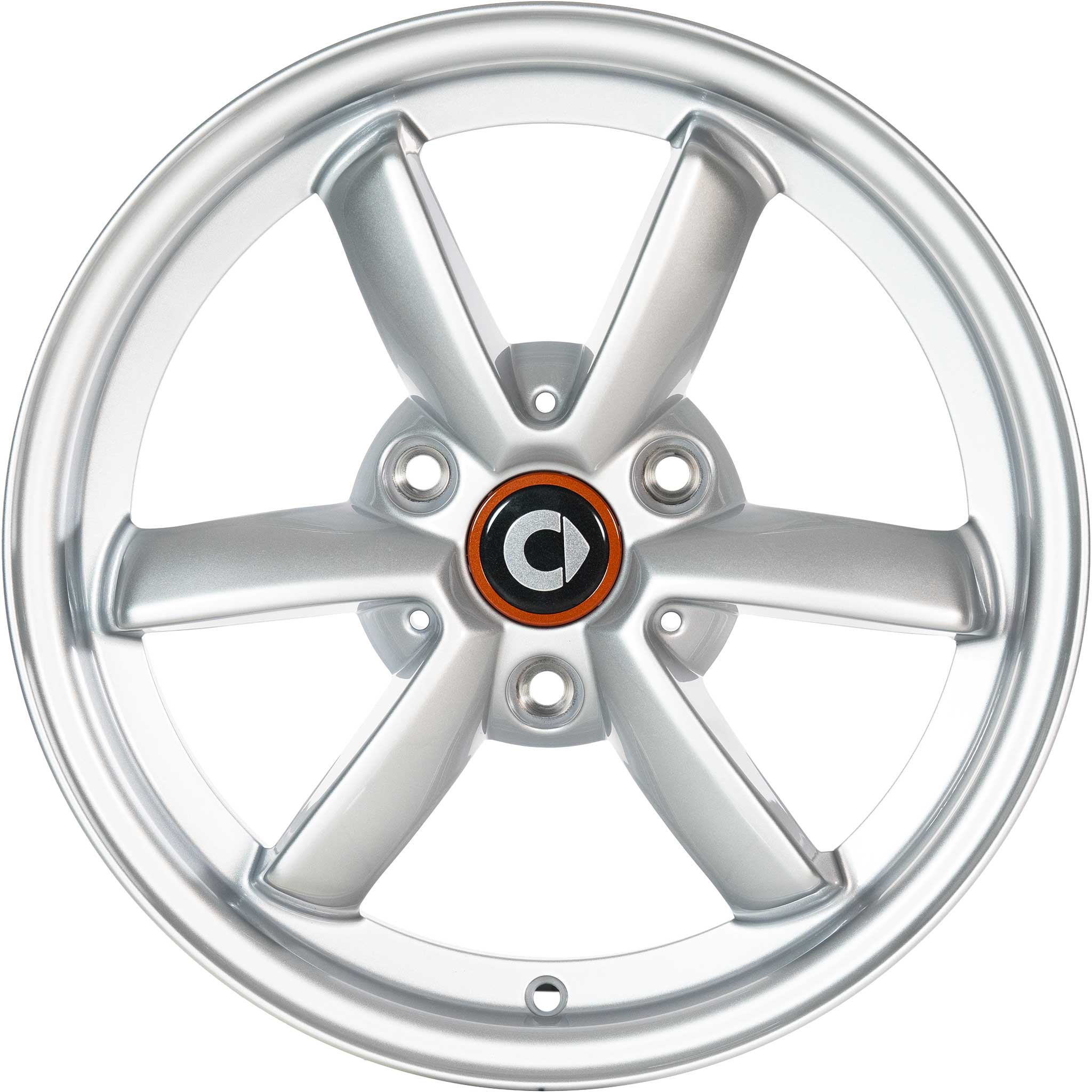 Smart 3 Double Spoke Titanium Silver (v2) Alloy Wheel Product Image #1