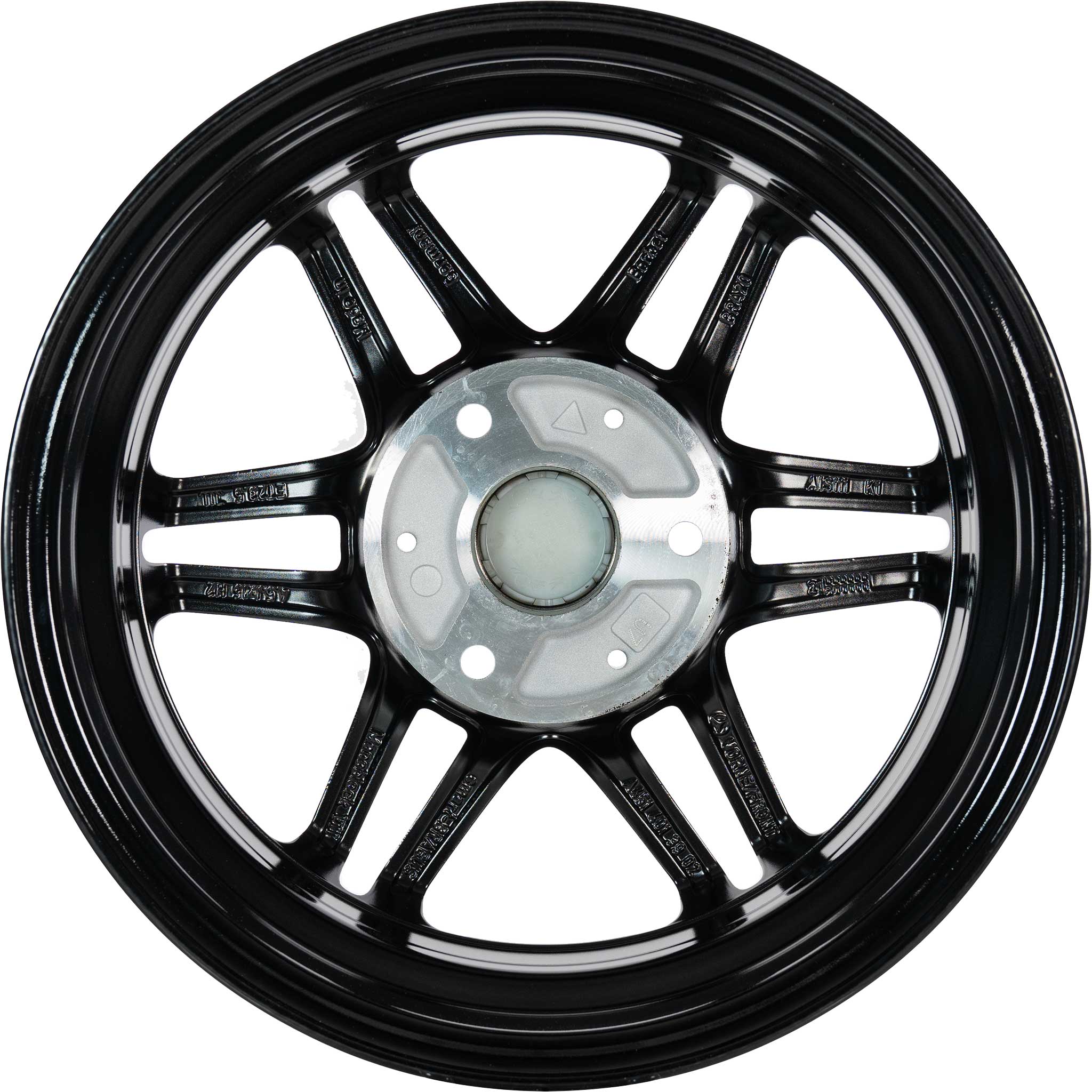 Smart Brabus Monoblock VI Black Alloy Wheel Product Image #3