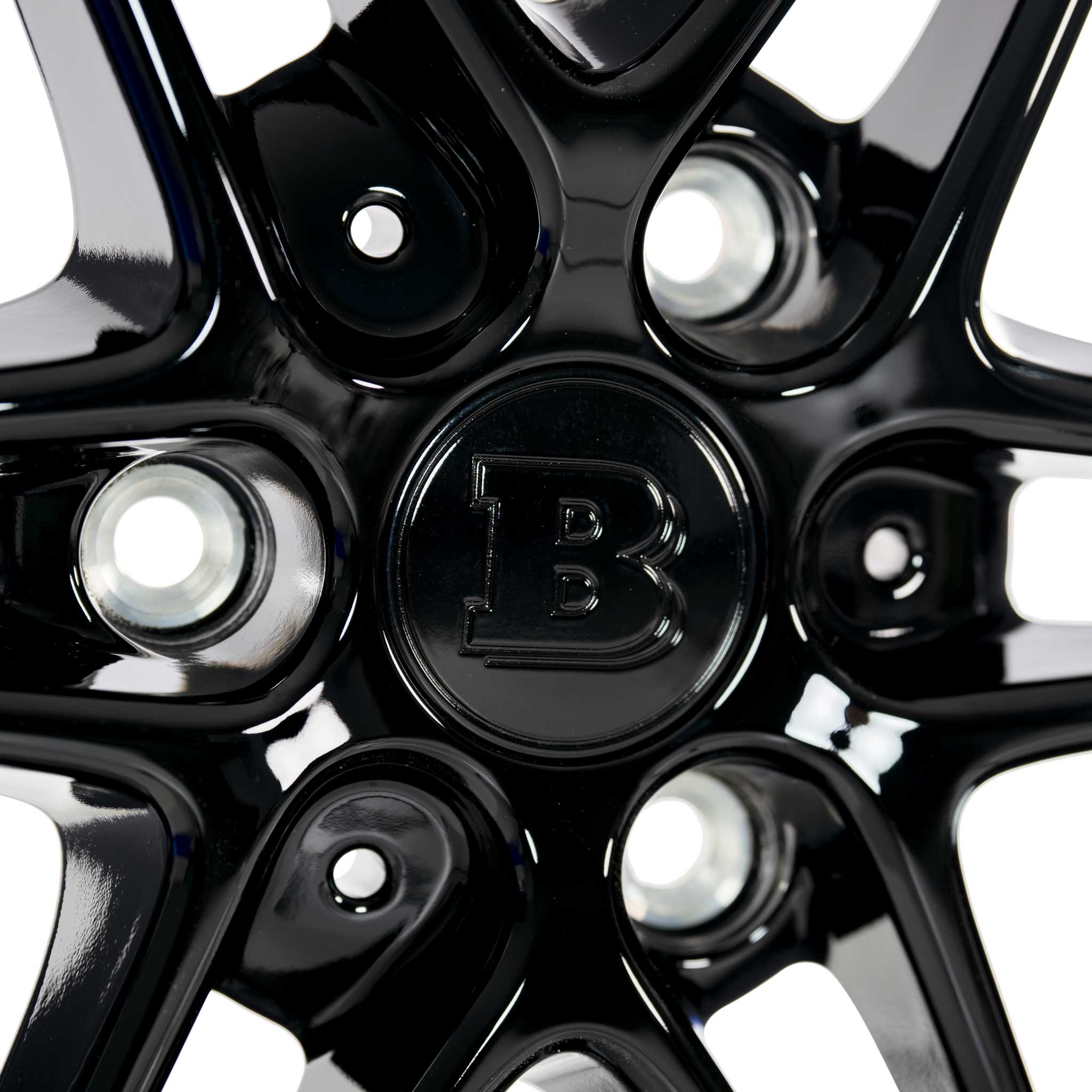 Smart Brabus Monoblock VI Black Alloy Wheel Product Image #4