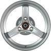 Smart 3 Spoke Vanadium Silver Metallic Wheel Img 1