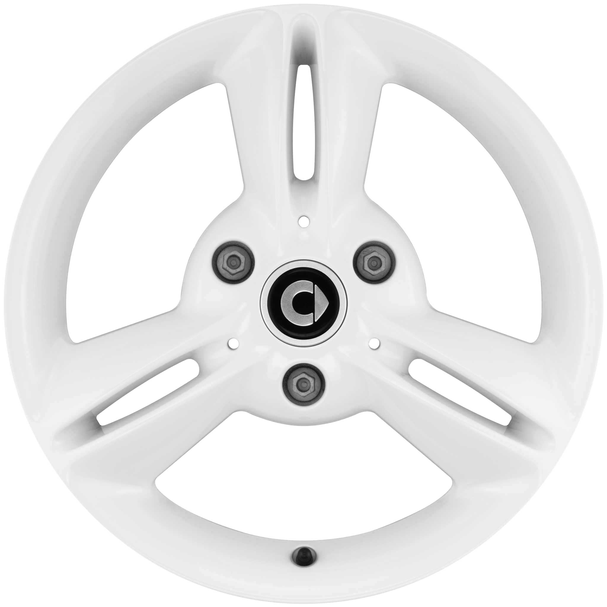 Smart 3 Twin Spoke White Alloy Wheel Product Image #1