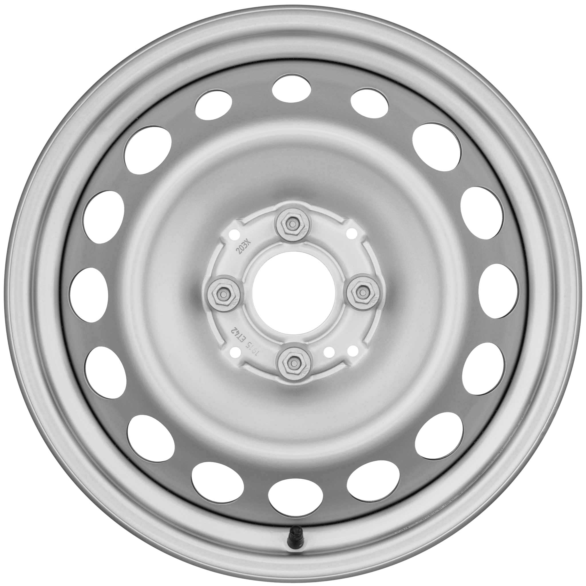 Smart Steel standard silver Alloy Wheel Product Image #1