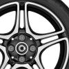 Smart 5 Twin Spoke Black with High Sheen (v1) Wheel Img 2