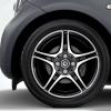 Smart 5 Twin Spoke Black with High Sheen (v1) Wheel Img 3