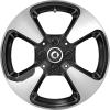 Smart 4 Spoke Black with High Sheen (v1) Wheel Img 1