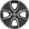 Smart 4 Spoke Black with High Sheen (v2) Wheel Img 1