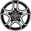 Smart 10 Spoke Black with High Sheen (v2) Wheel Img 1