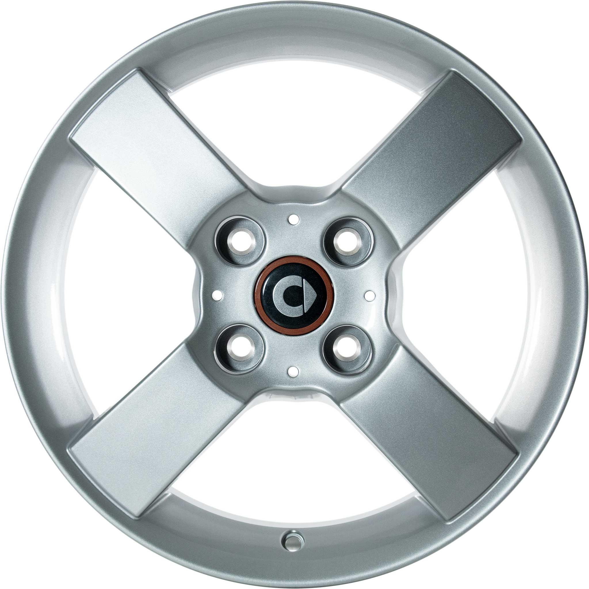 Smart Moveline standard silver Alloy Wheel Product Image #1