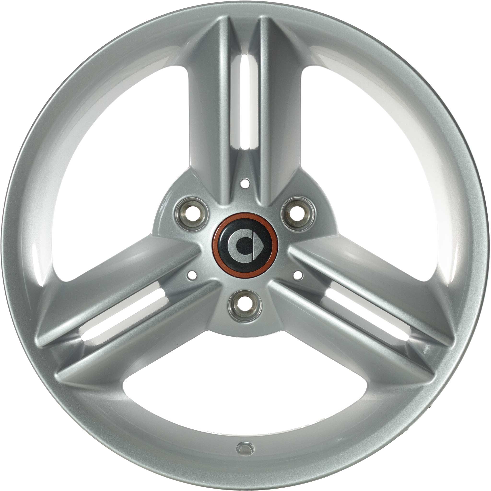 Smart Spikeline standard silver Alloy Wheel Product Image #1