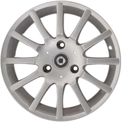 Smart Trackline standard silver Alloy Wheel Product Image #1